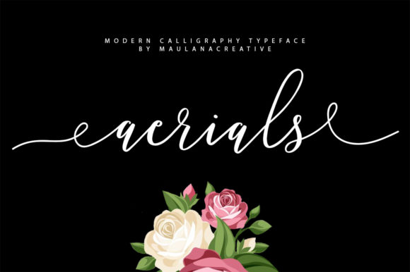 Aerials: A Premium Script Font for Digital Design