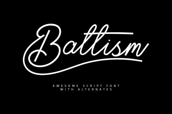 Baltism: A Premium Script Font for Brand Campaigns