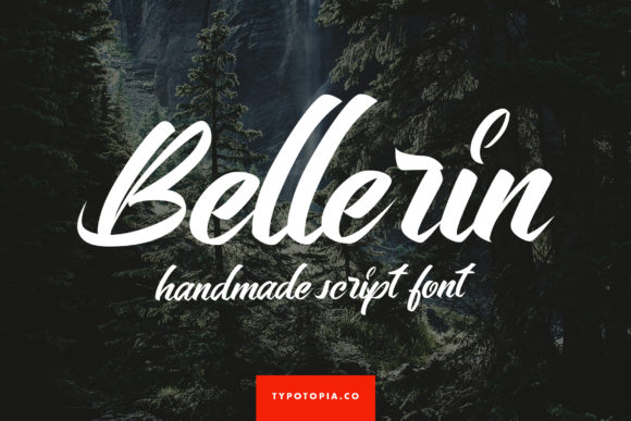 Bellerin: A Modern Script Font for Your Brand