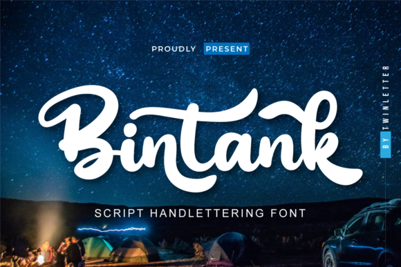 Bintank: A Playful Script Font for Branding