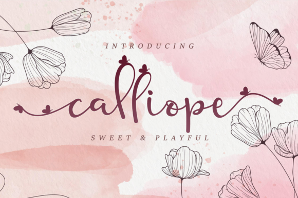 Calliope: A Sweet Script Font for Branding
