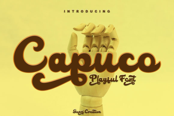 Capuco: A Vintage Script Font for Your Brand