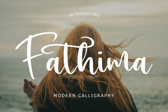 Fathima: A Romantic Script Font for Elegant Branding