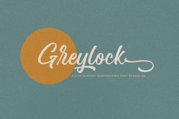 Greylock: A Casual Brush Script for Modern Branding
