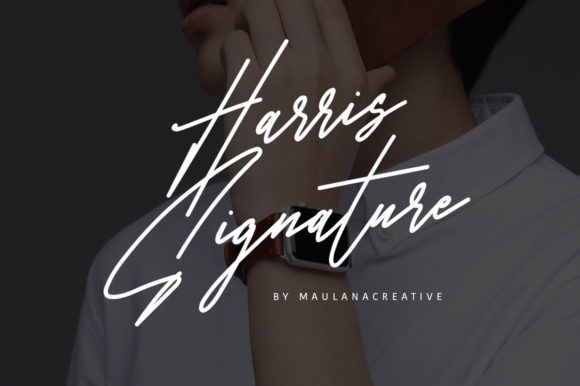 Harris Signature: A Timeless Script Font for Web Design
