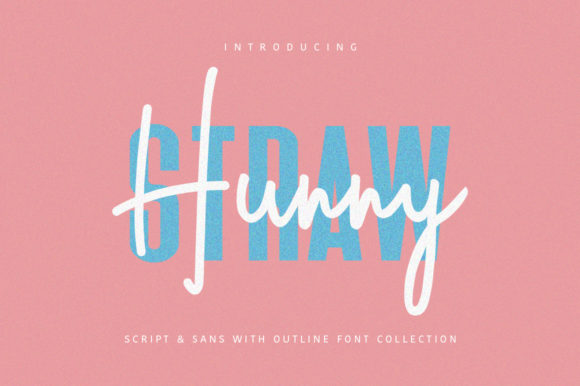 Hunny Straw: The Duo Font for Campaigns
