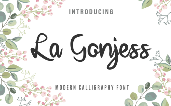 La Gonjess: The Sweet Script Font for Branding