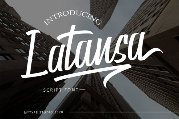 Latansa: The Bold Script Font for Your Brand