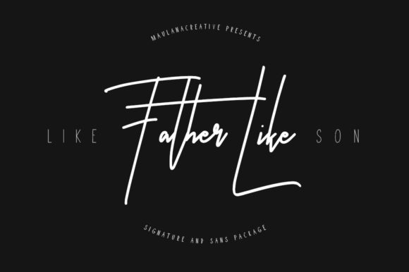 Like Father Like Son: A Premium Duo Font Review