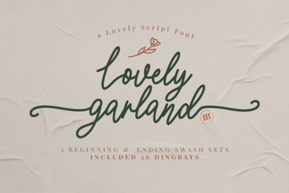 Lovely Garland: A Romantic Script Font Review