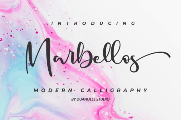 Marbellos: A Premium Script Handwritten Font Review