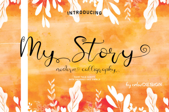 My Story: A Modern Calligraphy Font for Business