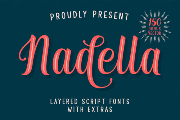 Nadella: A Layered Script Font Review