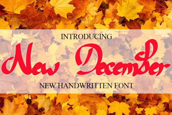 New December: A Review of the Elegant Script Font