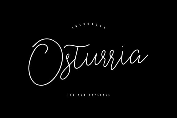 Osturria: A Charming Script Font for Editorial Design