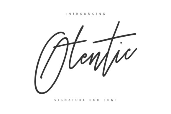 Otentic: A Chunky Script Font for Bold Branding