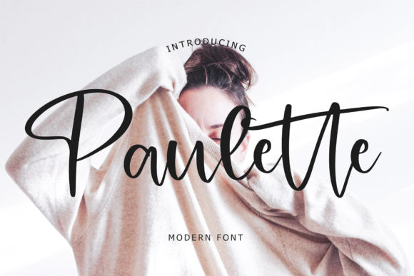 Paulette: A Stylish Script Font for Elegant Branding