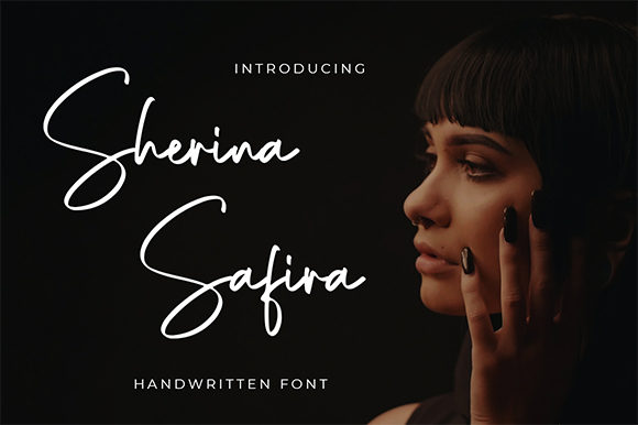 Sherina Safira: A Stunning Script Font for Business