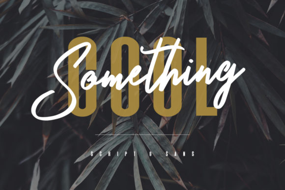 Something Cool: A Versatile Duo Font for Business Branding