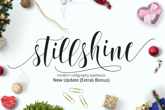 Still Shine: An Elegant Script Font for Editorial Design