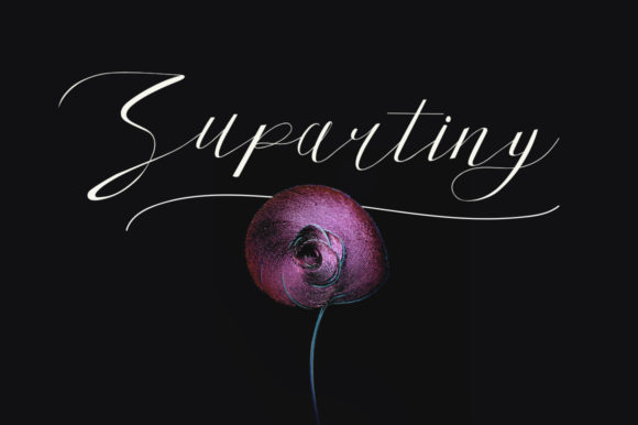 Supartiny: A Premium Script Font for Campaigns