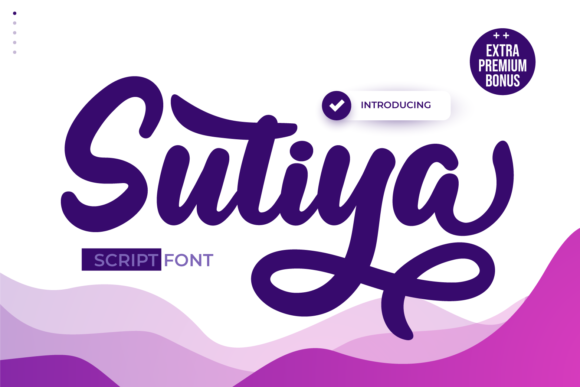 Sutiya: The Calligraphy Font for Small Business Branding