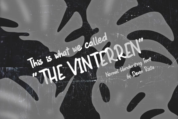 The Vinterren: A Trendy Script Font Review