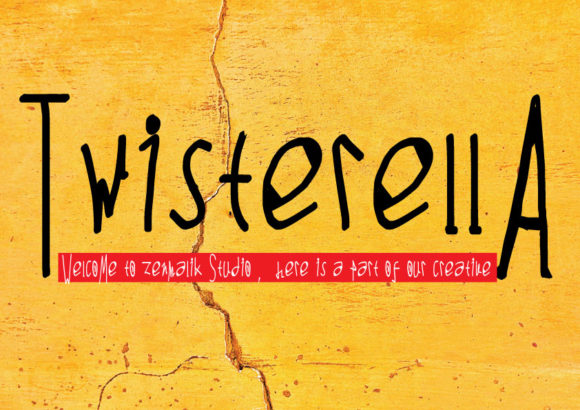 Twisterella: A Stylish Script Font for Brands