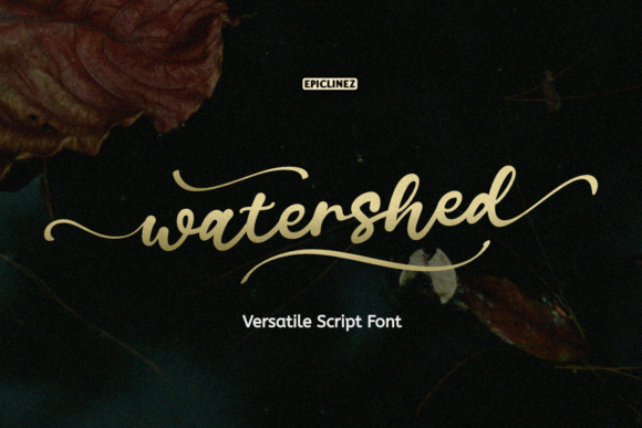 Watershed: A Stylish Script Font for Charming Brands